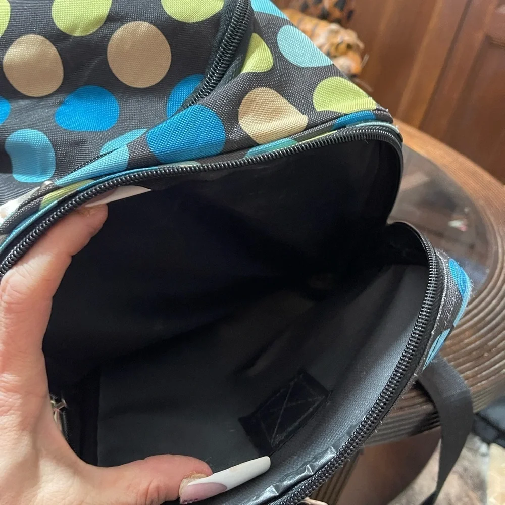 Rockland travel bag duffel luggage polka dot 19” tote casual contemporary bag​​​ - Picture 5 of 6